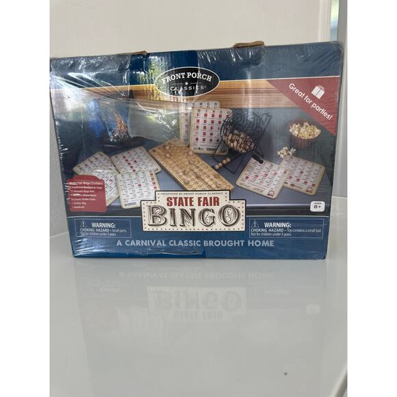 Front Porch Classics Bingo Deluxe Edition Craftsmanship vintage Retro-Style - Picture 6 of 6